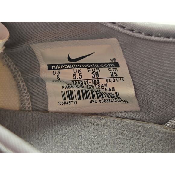 Nike Dual Fusion TR 3 White Gold Running Training Athletic Shoes Womens Size 8 - Picture 8 of 8